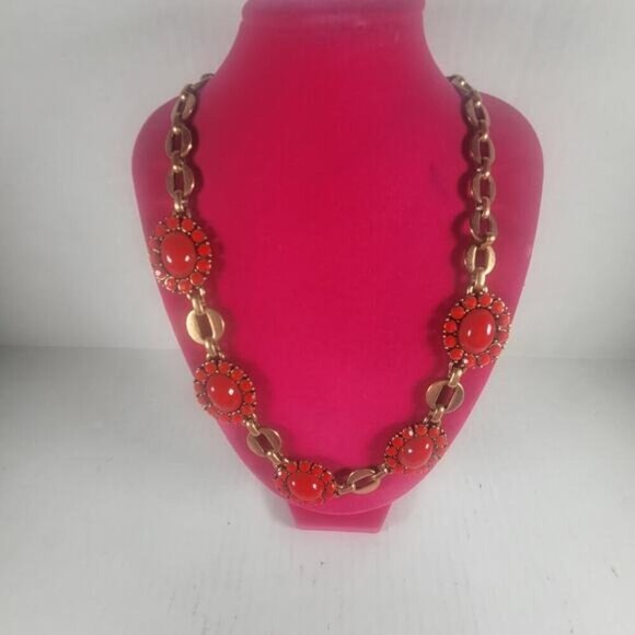 Stella & Dot Sardinia Beaded Retro Southwestern Boho Festival Floral Necklace - Picture 1 of 4